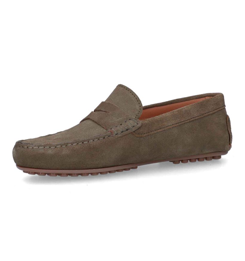 Scapa Mocassins en Bleu pour hommes (323782) - pour semelles orthopédiques