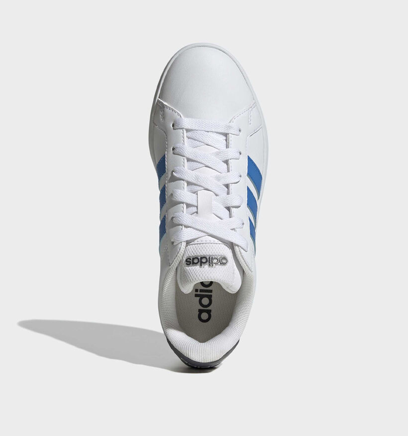 adidas Grand Court Witte Sneakers voor jongens (372643)