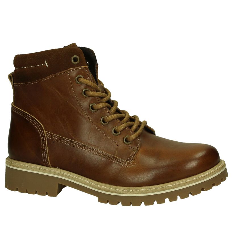 Cognac Ghost Rockers Boots in leer (202363)