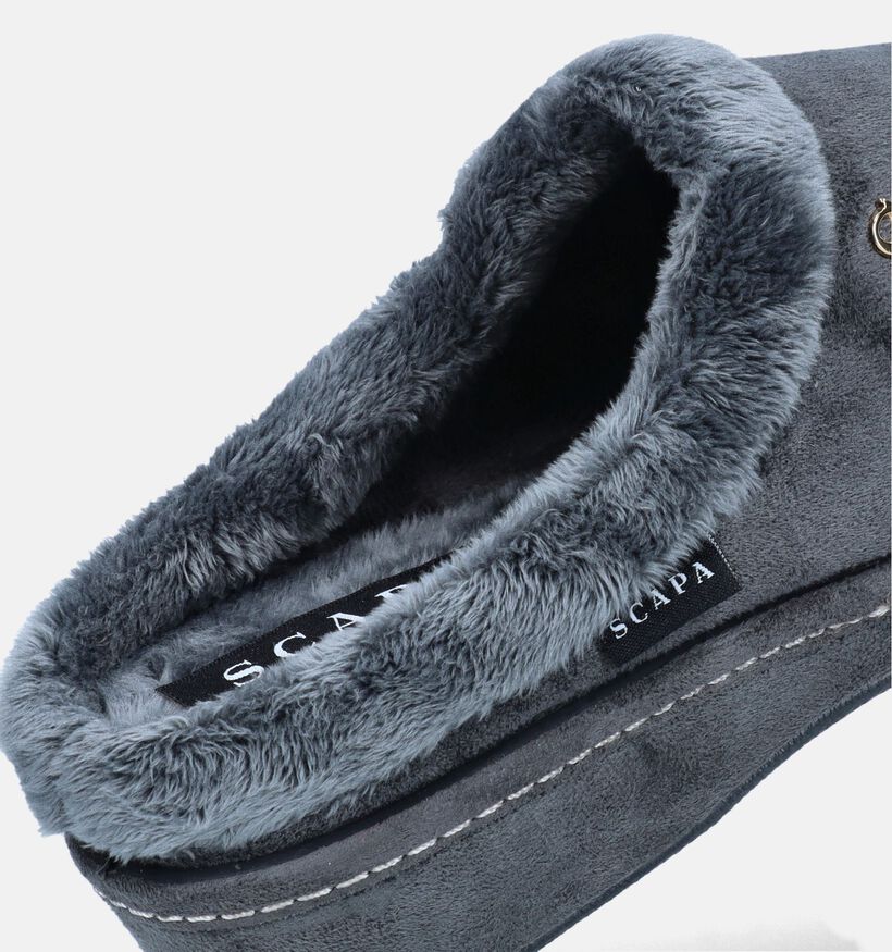Scapa Pantoufles ouvertes en Gris pour femmes (347403)