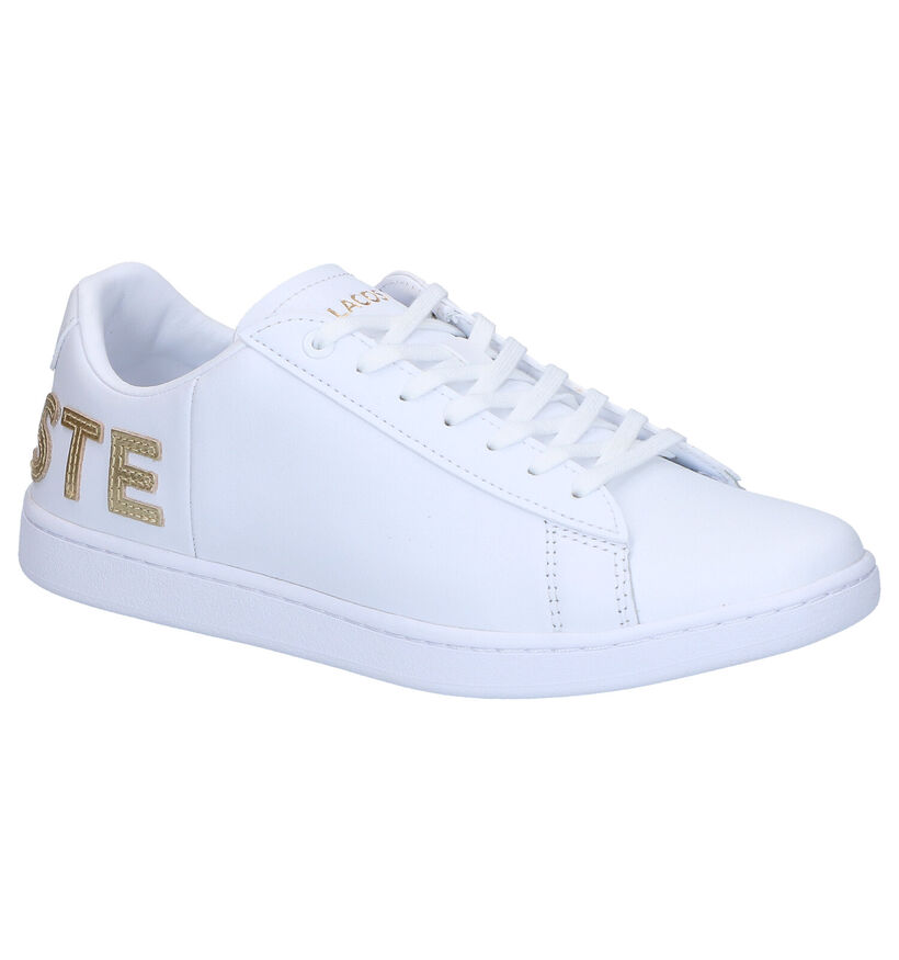 Lacoste Carnaby Evo Baskets en Blanc en cuir (267978)