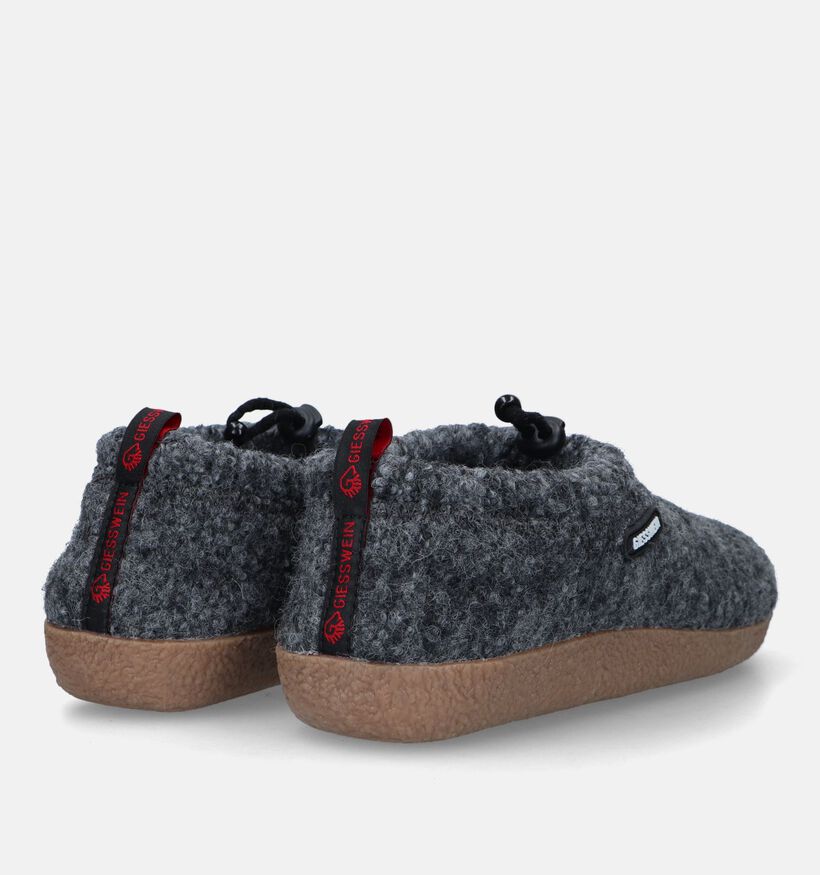 Giesswein Vent Pantoufles pour semelles orthopédiques en Gris pour femmes (333563) - pour semelles orthopédiques