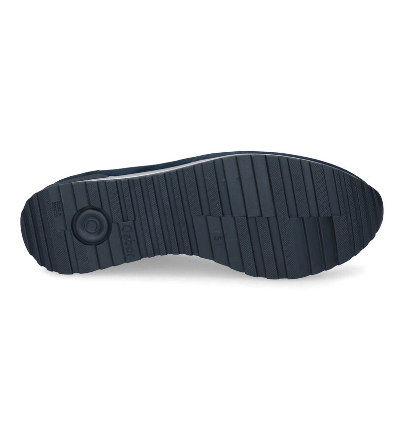 Gabor OptiFit Blauwe Sneakers voor dames (315132) - geschikt voor steunzolen