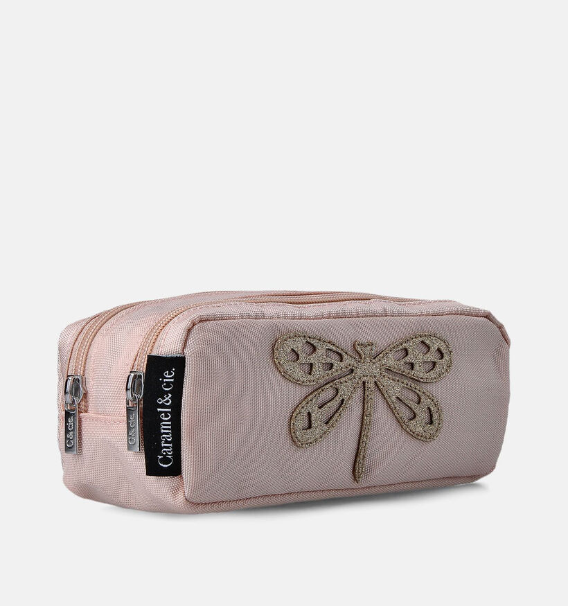 Caramel & cie. Pink Liberty Trousse en Rose pour filles (373728)