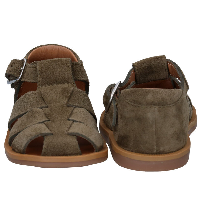 Pom d'Api Poppy Daddy Cognac Sandalen in nubuck (288635)