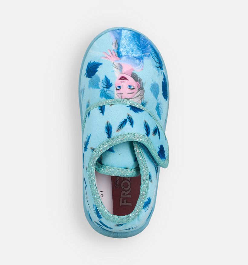 Frozen Elsa Lichtblauwe Pantoffels voor meisjes (364899) - geschikt voor steunzolen