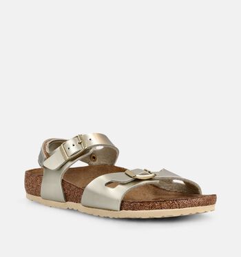 Birkenstock Sandalen White/ELECTRIC METALLIC GOLD/Electric Metallic Copper/Electric Metallic Silver Dots