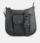 Crinkles Sac &agrave; bandouli&egrave;re en Noir pour femmes (381707)