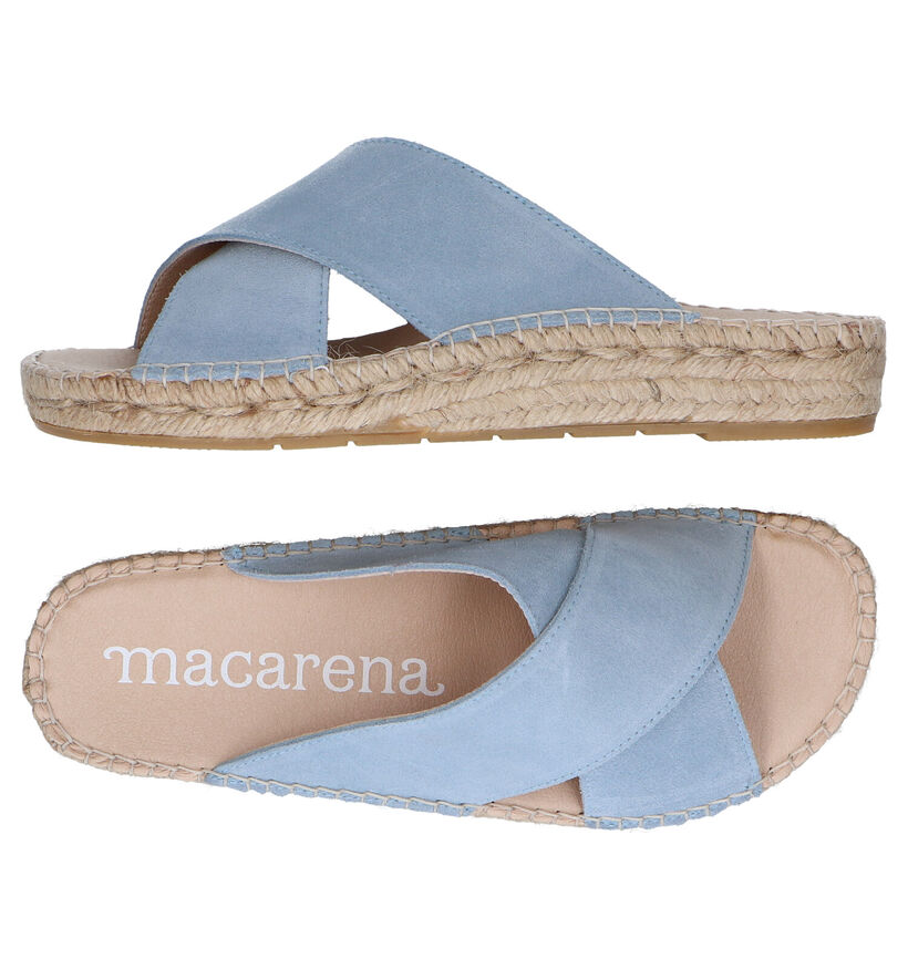 Macarena Bety Mules en Lila en nubuck (298965)