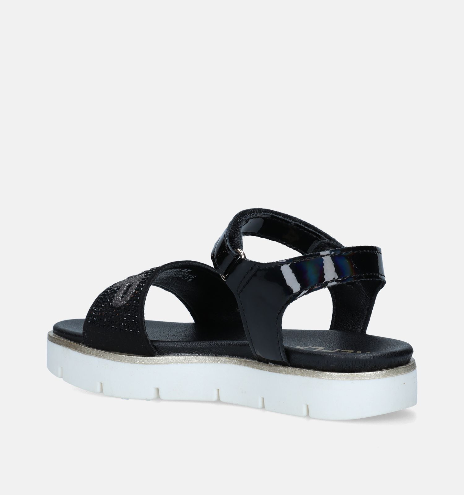 Zwarte meisjes sandalen best sale