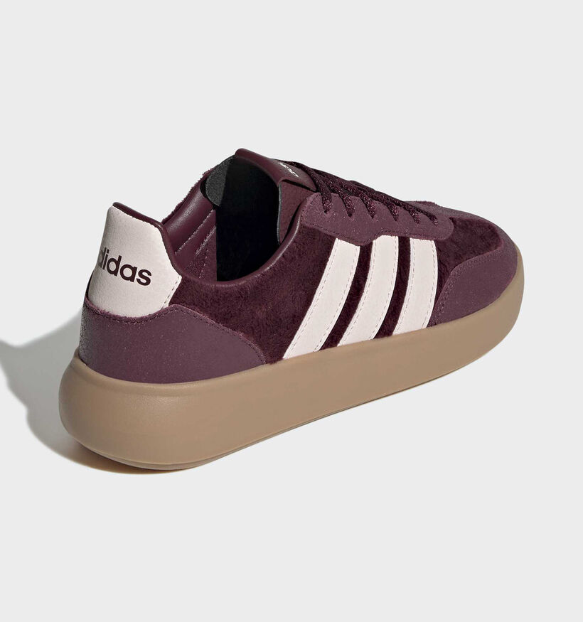 adidas Barreda Decode Lux Baskets basses en Bordeaux pour femmes (375370)