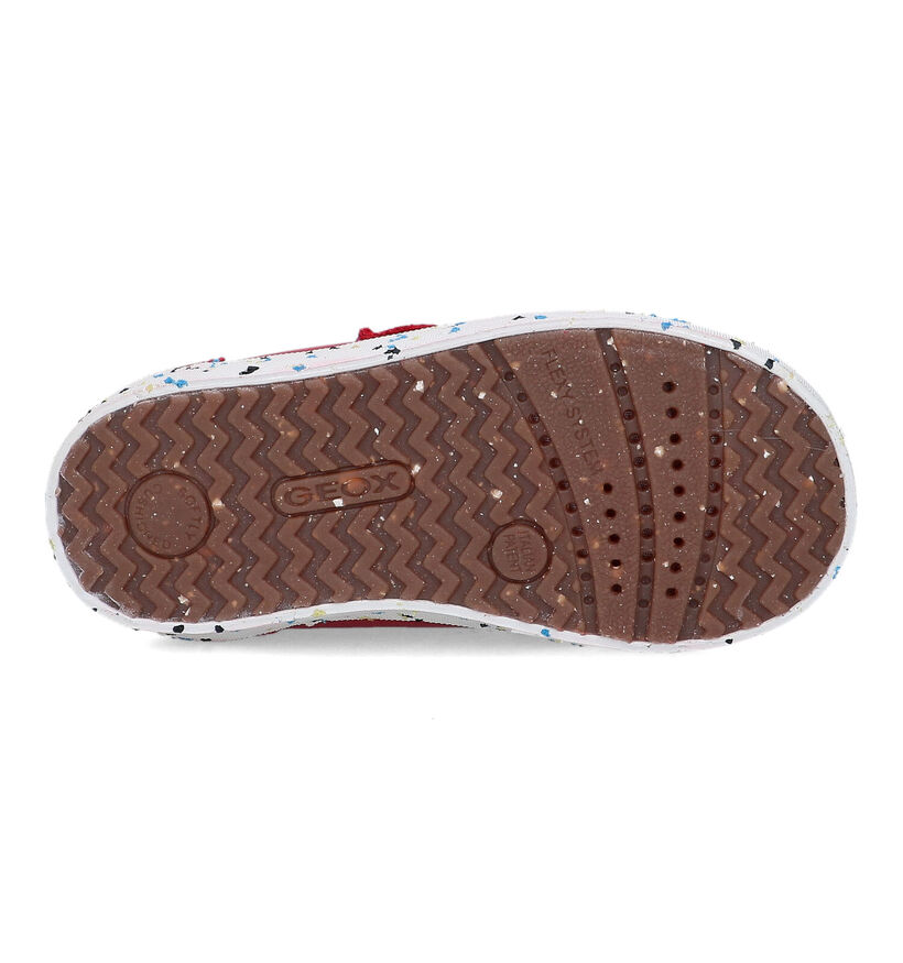 Geox Kilwi Chaussures à velcro en Bleu pour garçons (321552) - pour semelles orthopédiques