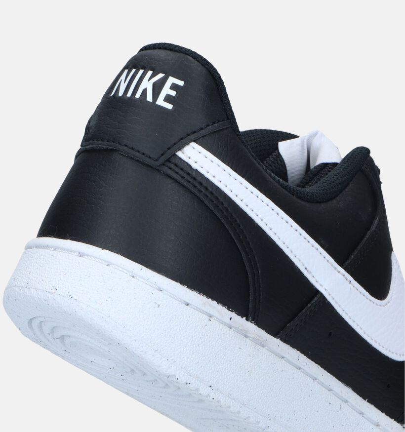 Nike Court Vision Next Nature Baskets en Noir pour hommes (328014)