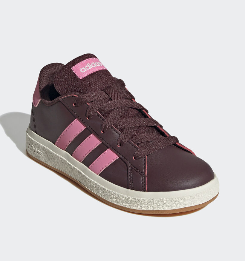 adidas Grand Court 2.0 Baskets en Bordeaux pour filles (361534)