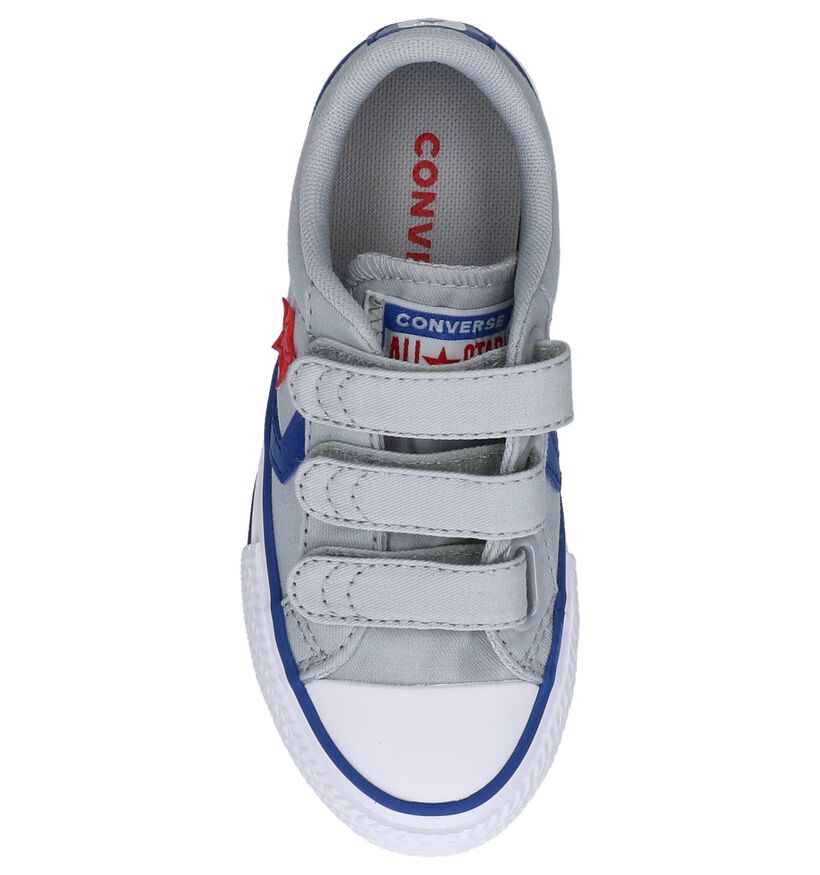 Converse Baskets basses en Bleu foncé en textile (266019)