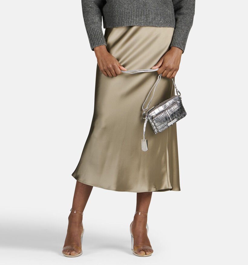 Burkely Colbie Sac porté croisé en Argent pour femmes (347980)