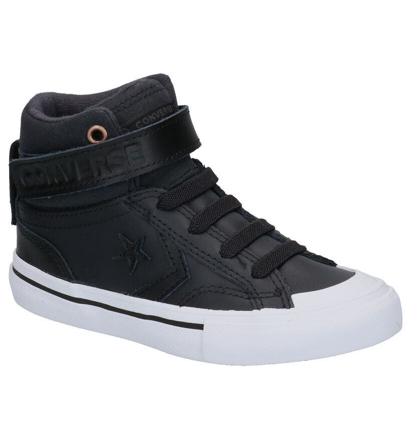 Converse Pro Blaze Zwarte Sneakers in leer (252734)