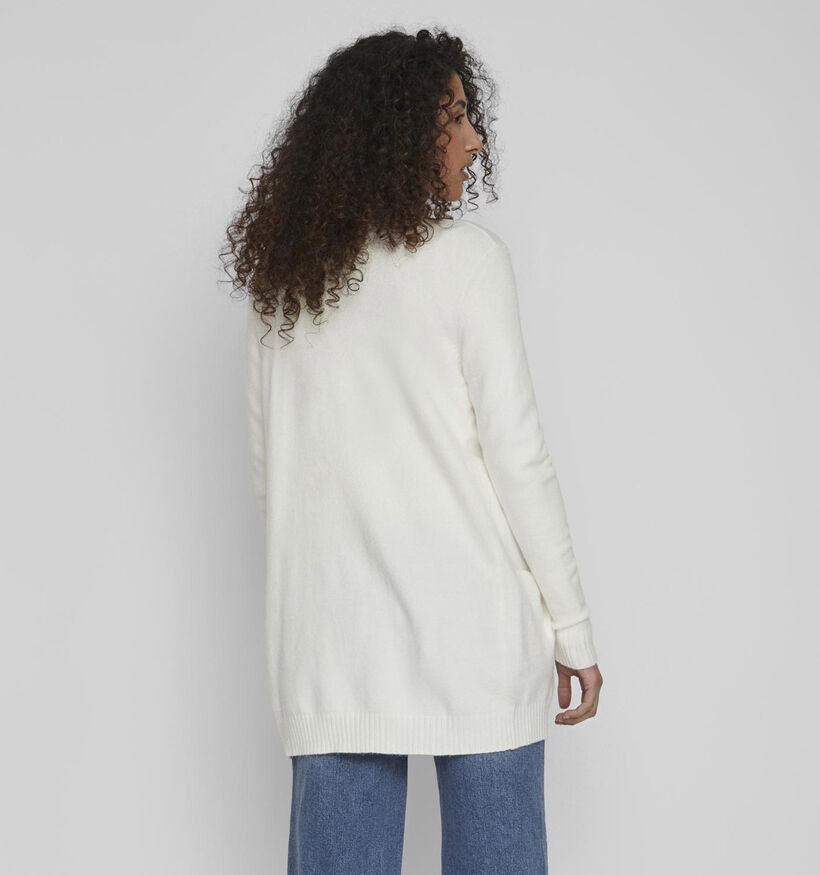 Vila Ril Cardigan en Blanc pour femmes (335428)