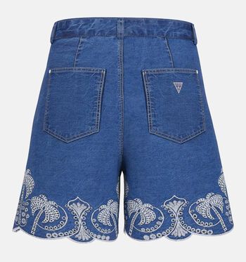 Guess Pantalons Bleu
