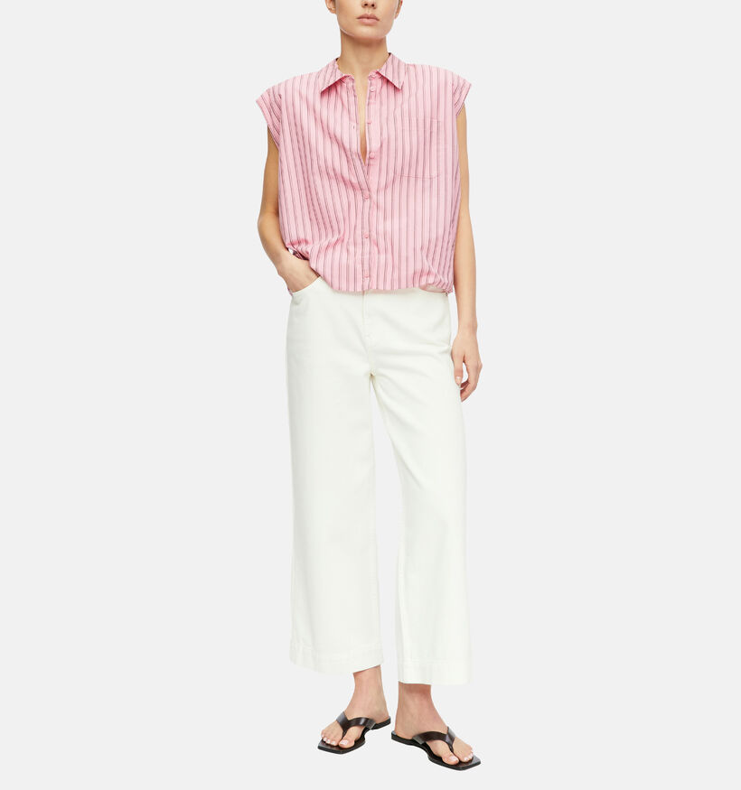 comma Roze Blouse voor dames (375079)