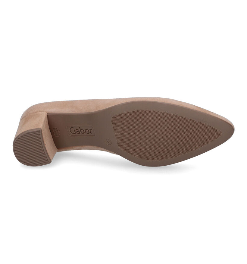 Gabor Escarpins classiques en Beige pour femmes (306193)