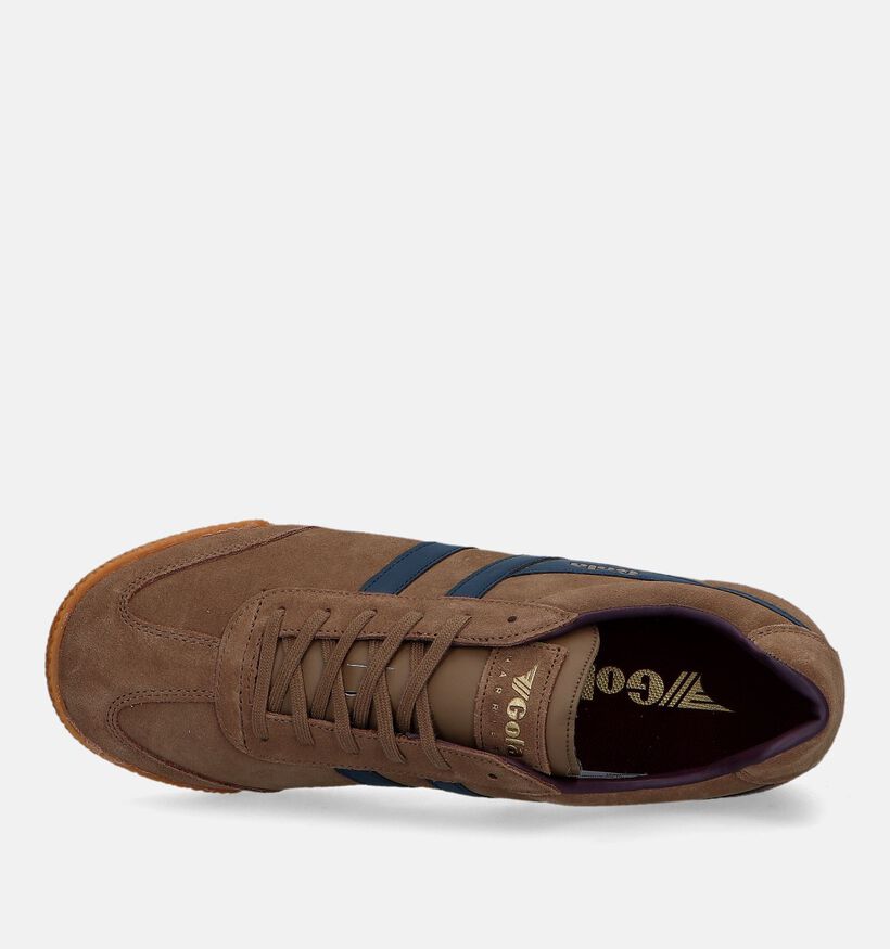 Gola Harrier Cognac Sneakers voor heren (340667) - geschikt voor steunzolen