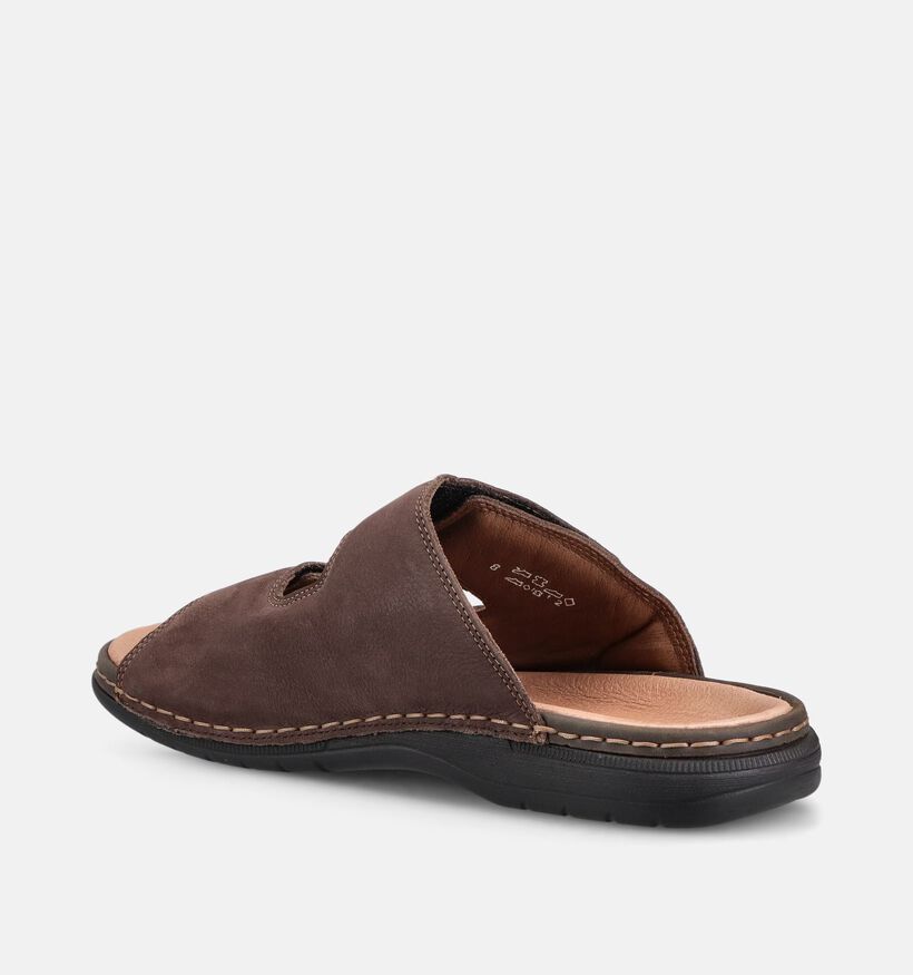 Rieker Bruine Comfortslippers voor heren (370508)
