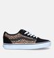 Vans Ward Zwarte Skate sneakers in daim (328035)