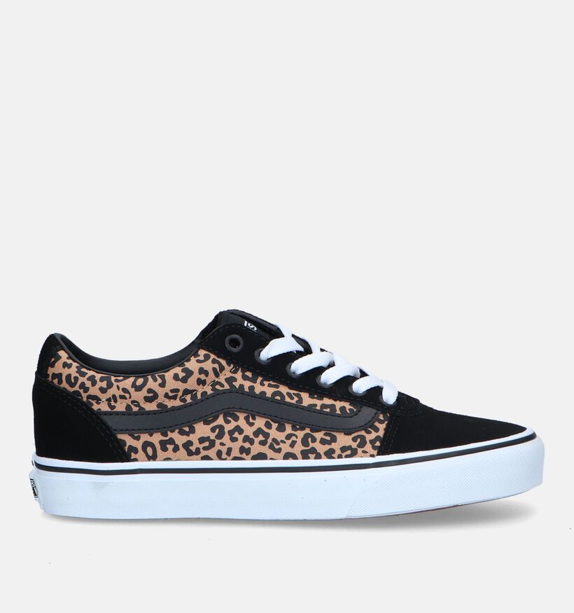 Vans Ward Zwarte Skate sneakers voor dames (327994)