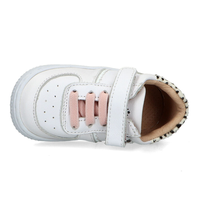 Shoesme Witte Sneakers voor meisjes (320858) - geschikt voor steunzolen