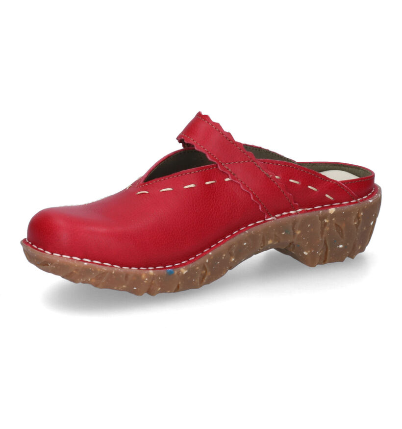 El Naturalista Yggdrasil Mules en Rouge en cuir (308009)