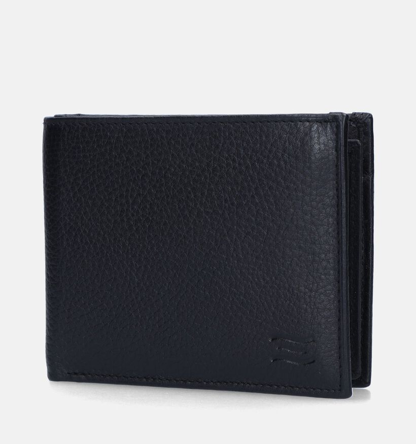 Crinkles Zwarte Portefeuille voor heren (349849)