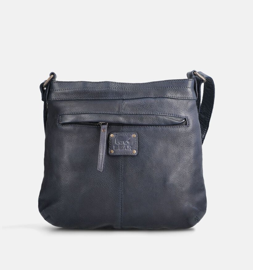 Bear Design Sac port&eacute; crois&eacute; en Bleu fonc&eacute; pour femmes (382156)