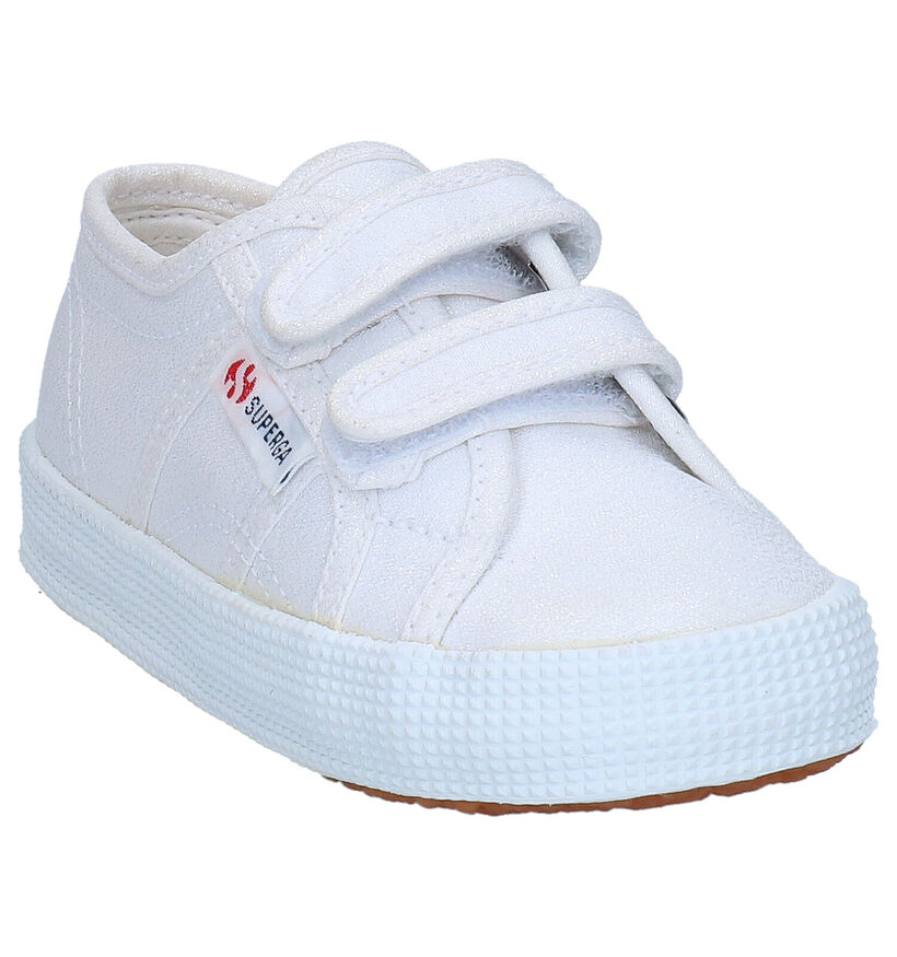 Superga Witte Sneakers in stof (284317)