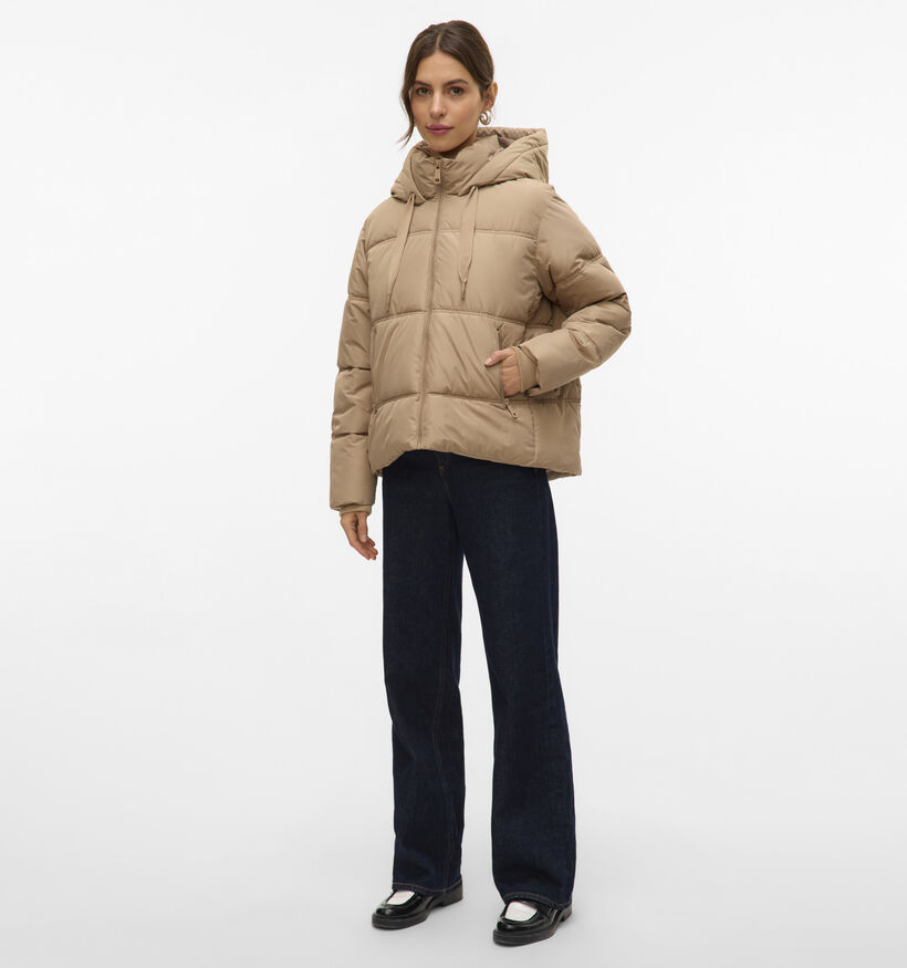 Vero ModaSophie  Manteau court en Beige pour femmes (361185)