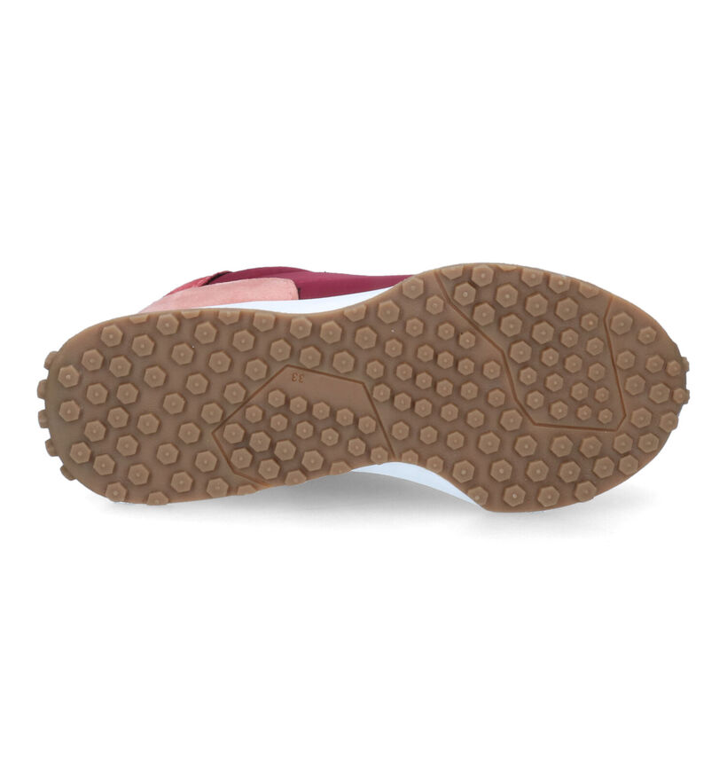 Milo & Mila Baskets basses en Bordeaux pour filles (318687) - pour semelles orthopédiques