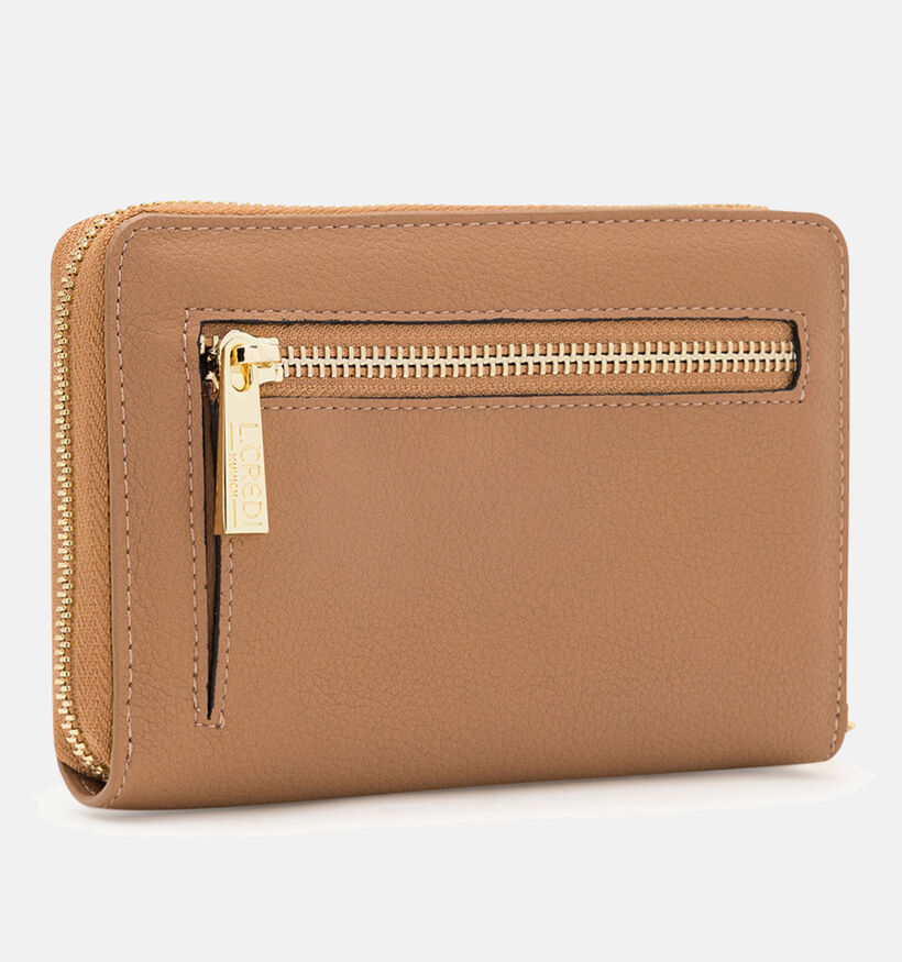 L.Credi Filippa Bruine Ritsportemonnee voor dames (347553)