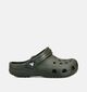 Crocs Classic Clog Nu-pieds en Vert pour filles, gar&ccedil;ons (371017)
