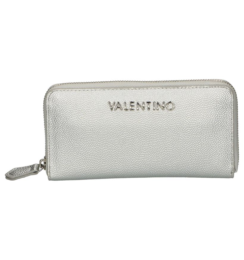 Valentino Handbags Porte- monnaie zippé en Argent en simili cuir (248383)