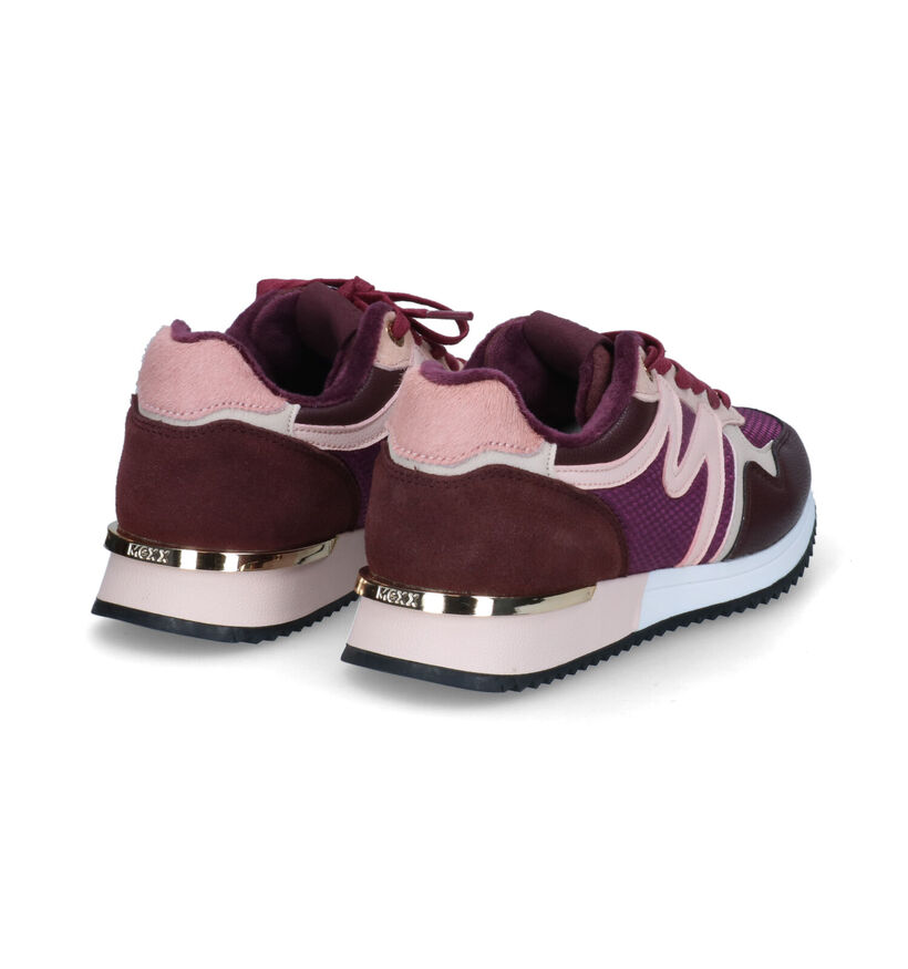 Mexx Kate Bordeaux Sneakers voor dames (313070) - geschikt voor steunzolen