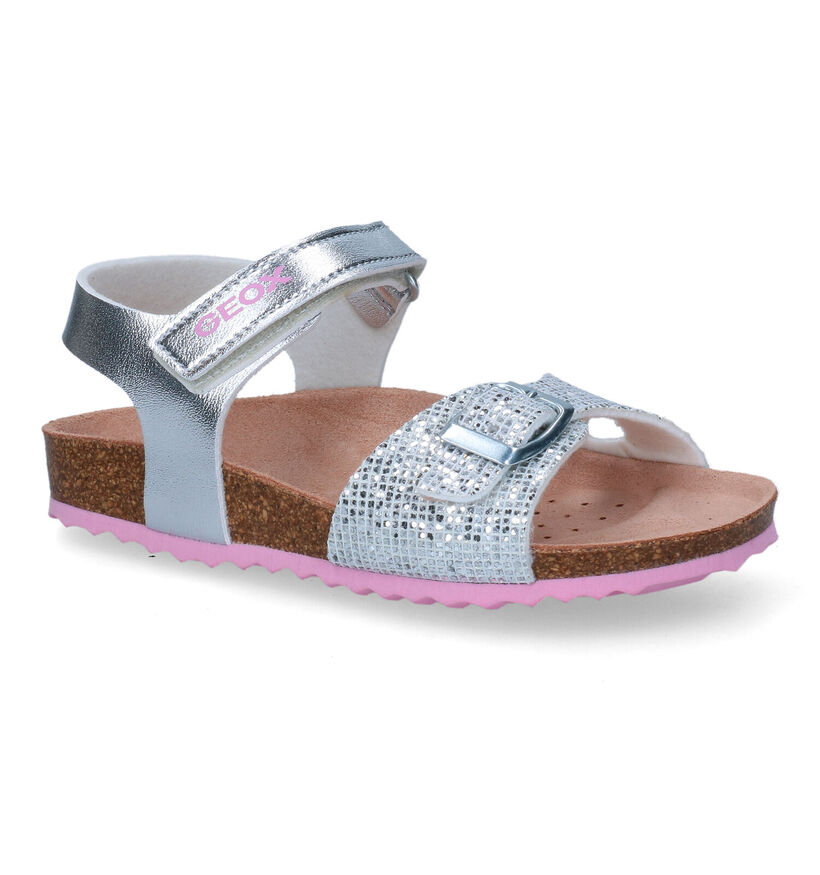 Geox Adriel Sandales en Or en simili cuir (286955)