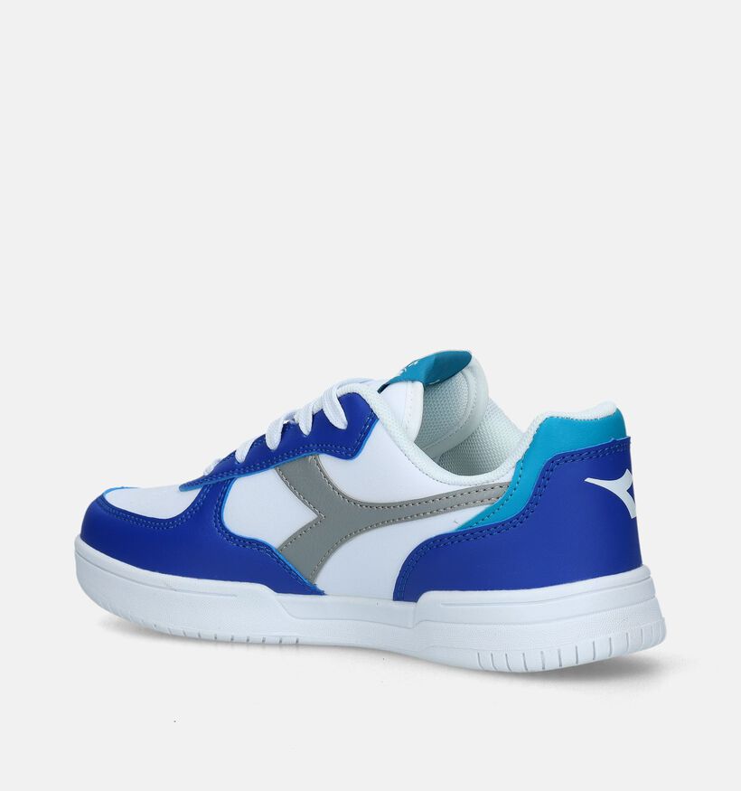 Diadora Magic Raptor Low GS Baskets en Bleu pour garçons, filles (336227)