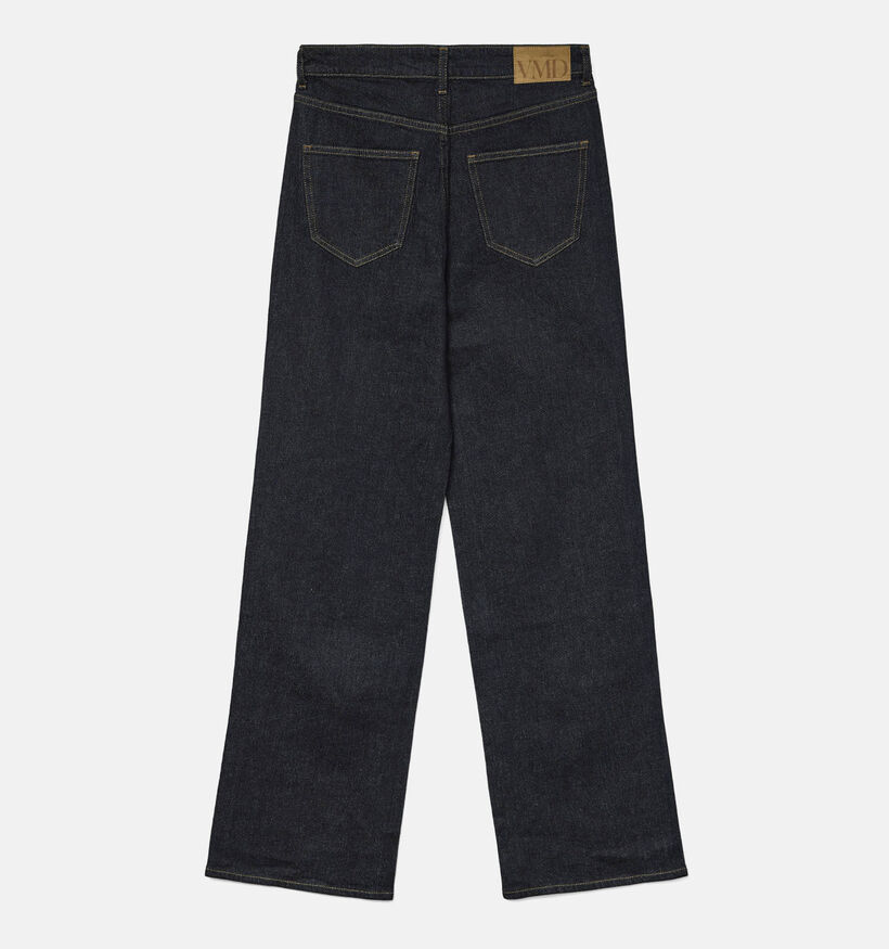 Vero Moda Tessa Donkerblauwe High rise Wide leg jeans L32 voor dames (361260)