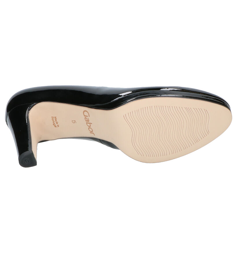 Gabor Soft & Smart Escarpins en Noir en simili cuir (260070)