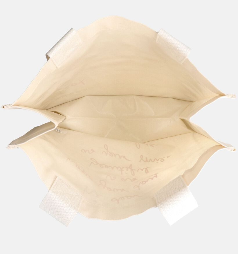 comma Cabas en Beige/Rouge pour femmes (372199)