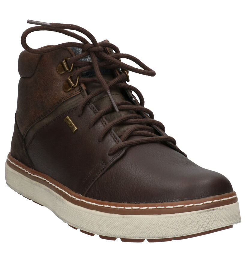 Geox Bottines en Marron en cuir (264023)