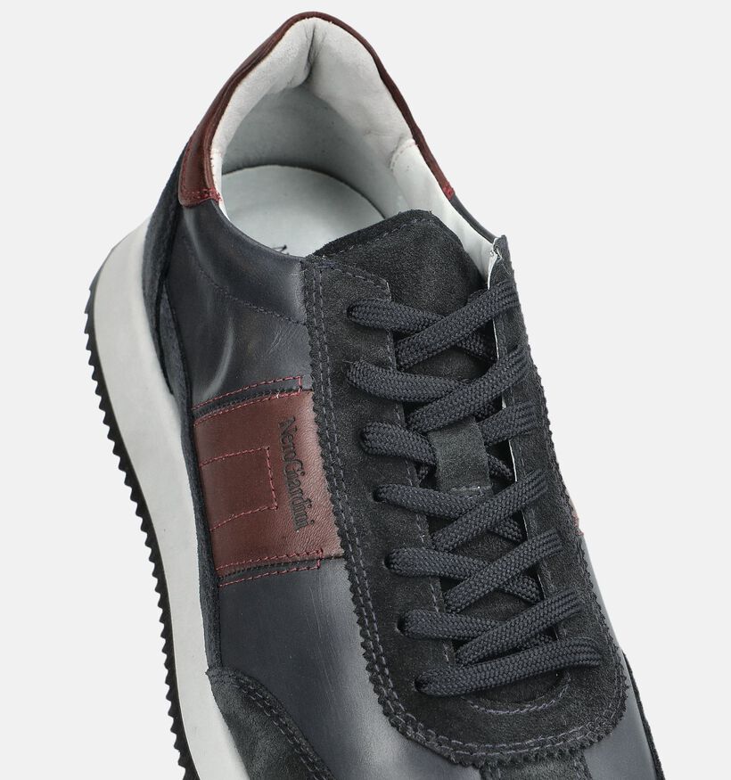 NeroGiardini Chaussures plates en Bleu pour hommes (382162) - pour semelles orthop&eacute;diques