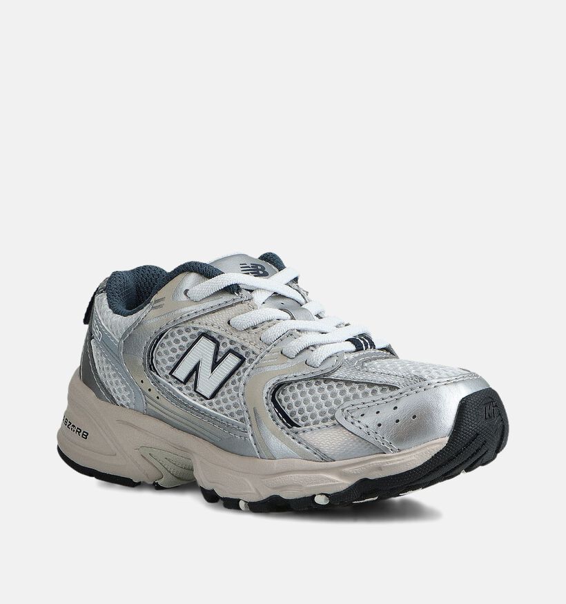 New Balance 530 Zilveren Sneakers voor meisjes (366188) - geschikt voor steunzolen