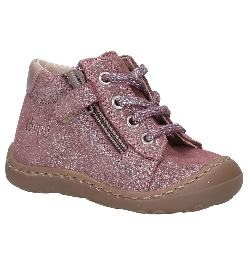 Bopy Jejou Chaussures pour bébé en Rose en cuir (279258)