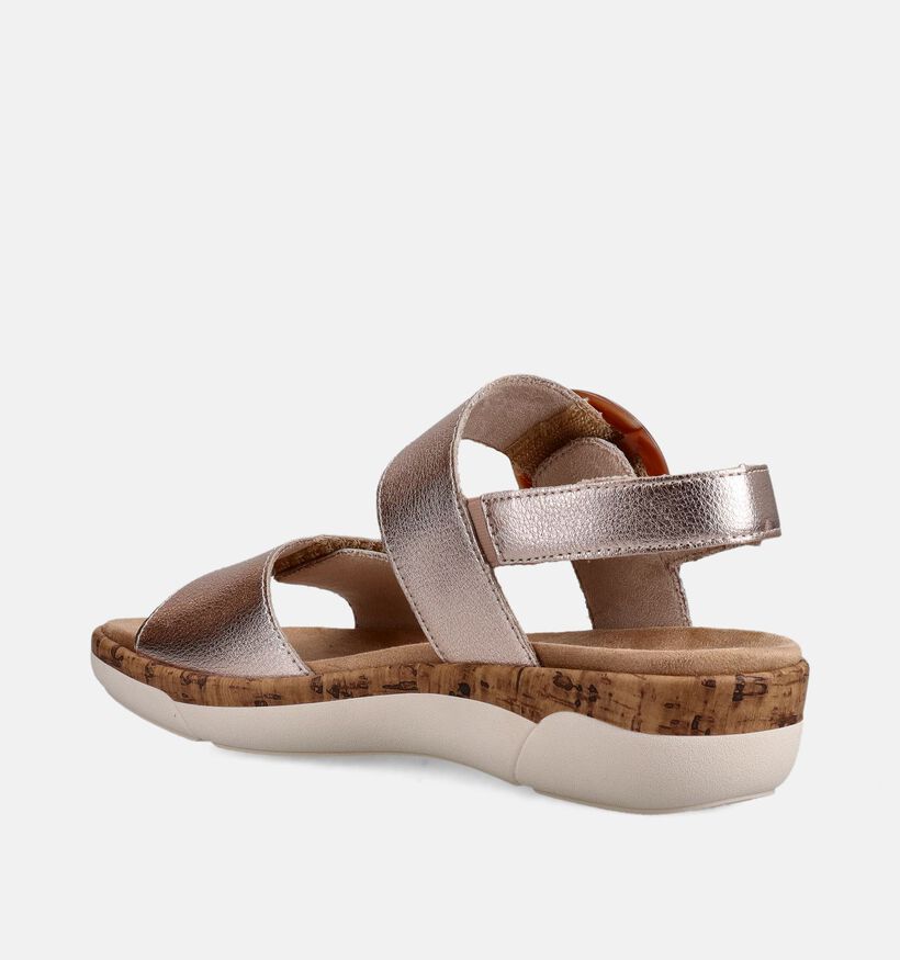 Remonte Bronzen Sandalen voor Steunzolen voor dames (370472) - geschikt voor steunzolen